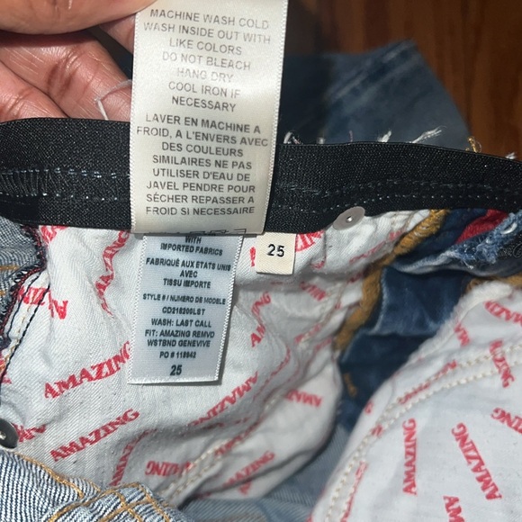Alice & Olivia AO.LA Jeans size 25 - Picture 7 of 8